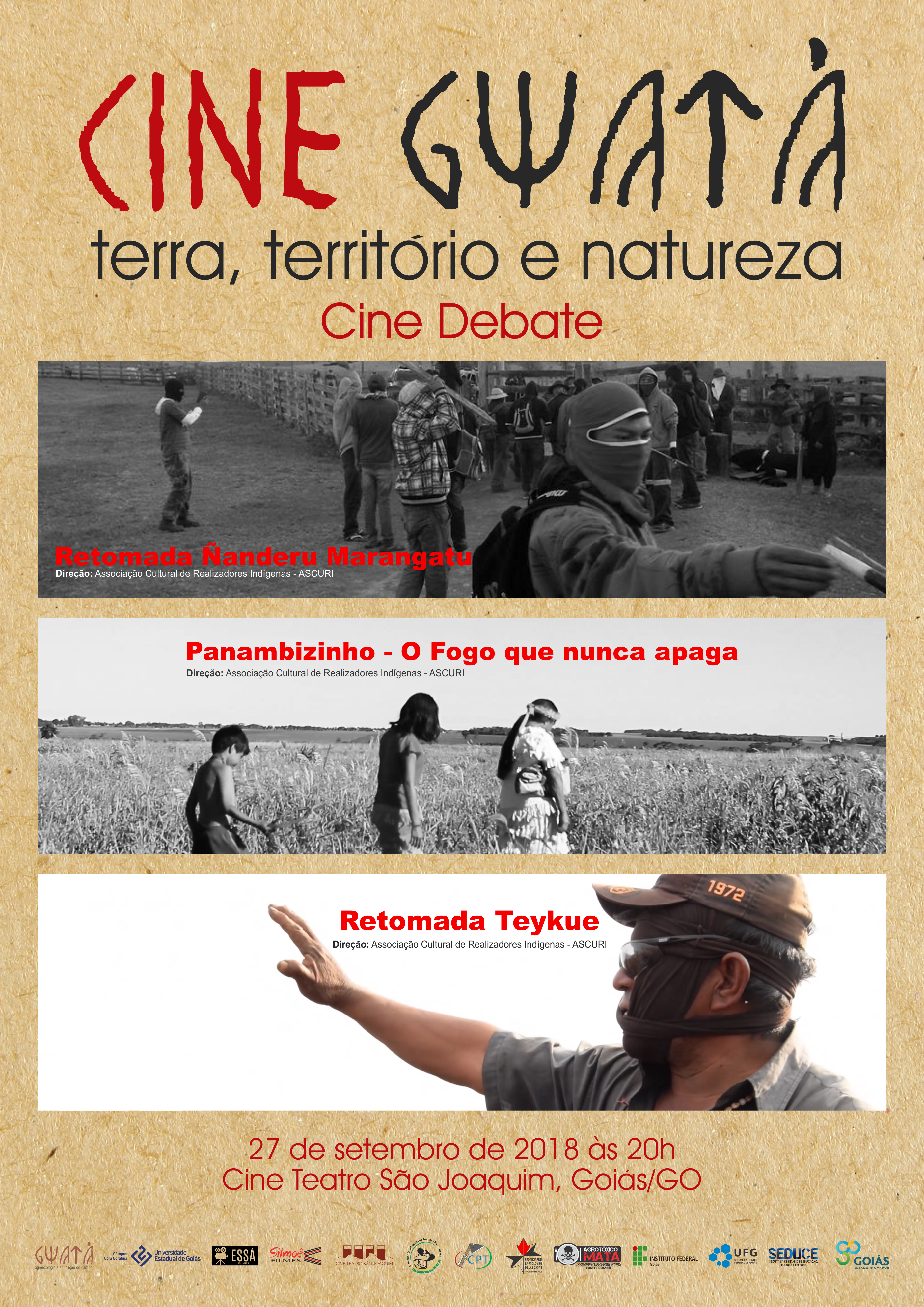 CINE GWATÁ: Terra, Território e Natureza