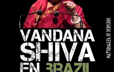 Seminário “Agrotóxicos, Impactos Socioambientais e Direitos Humanos” trará a ativista Vandana Shiva para a cidade de Goiás (GO)