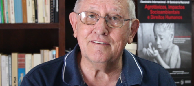 Dom Eugênio Rixen convida para: “I Seminário Internacional – III Seminário Nacional: Agrotóxicos, Impactos Socioambientais e Direitos Humanos”